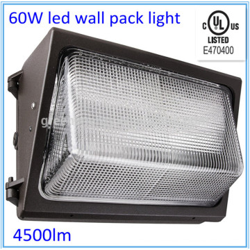 paquete de pared led luz 60w para el mercado de América del Norte